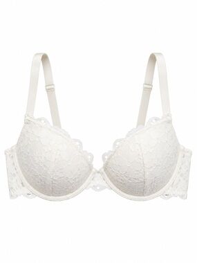 American Eagle Aerie White Lace Bra